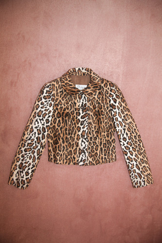 MOSCHINO CHEAP & CHIC 1990S LEOPARD PRINT JACKET | LES