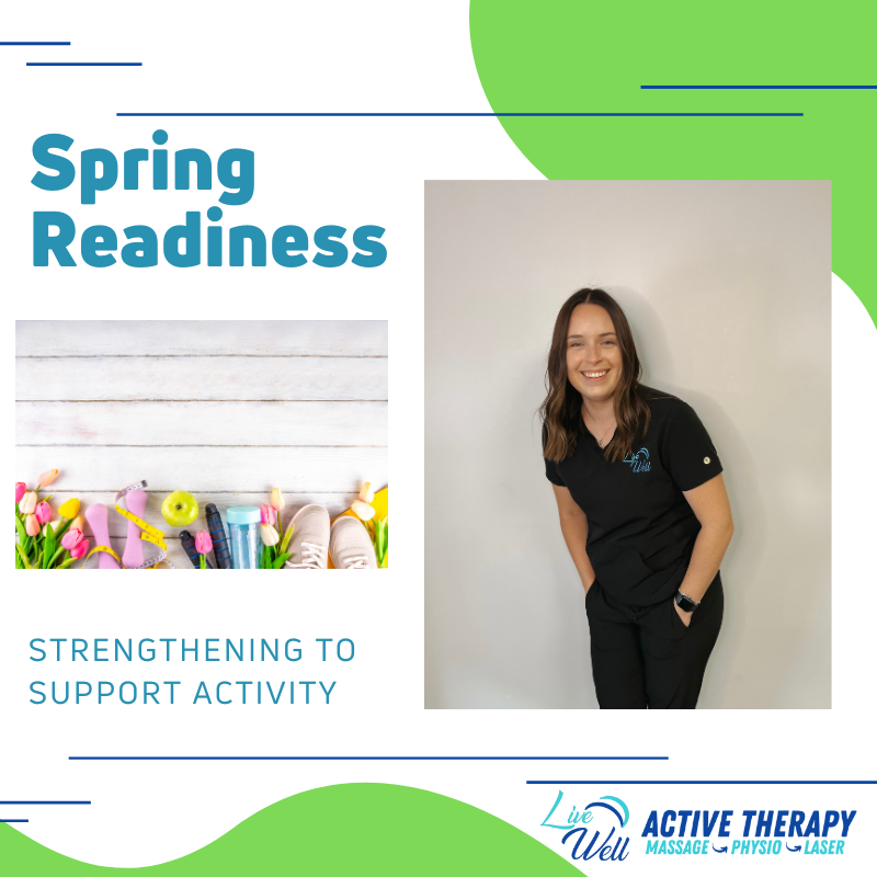 Strengthen Key Muscle Groups to Support Seasonal Activities this Spring