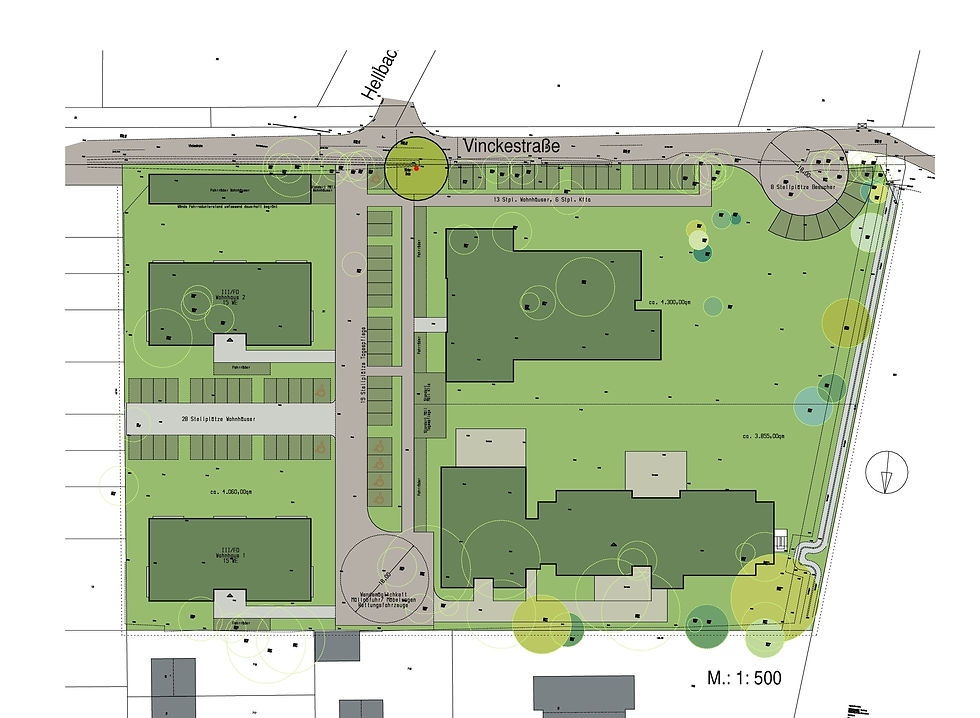 Vinckestraße Übersicht