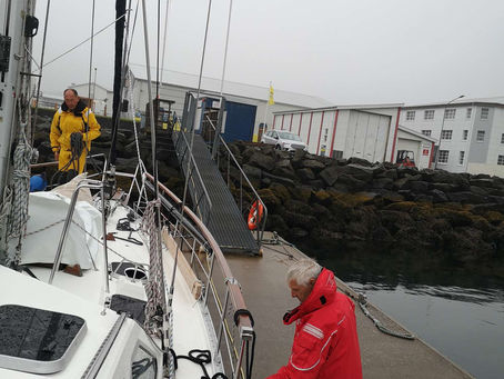 Passage von Island zurück nach Norwegen, 807 Seemeilen