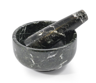 Black Marble Pestle & Mortar