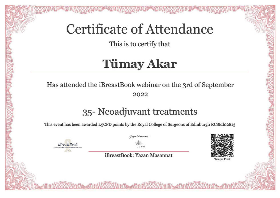 35- Neoadjuvant treatments - Certificate of Attendance from iBrooks1024_1