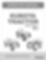 Kubota M6S-111, M6L-111, M6H-101 | Kubota | Operator's Manual | Garton Tractor, Inc.