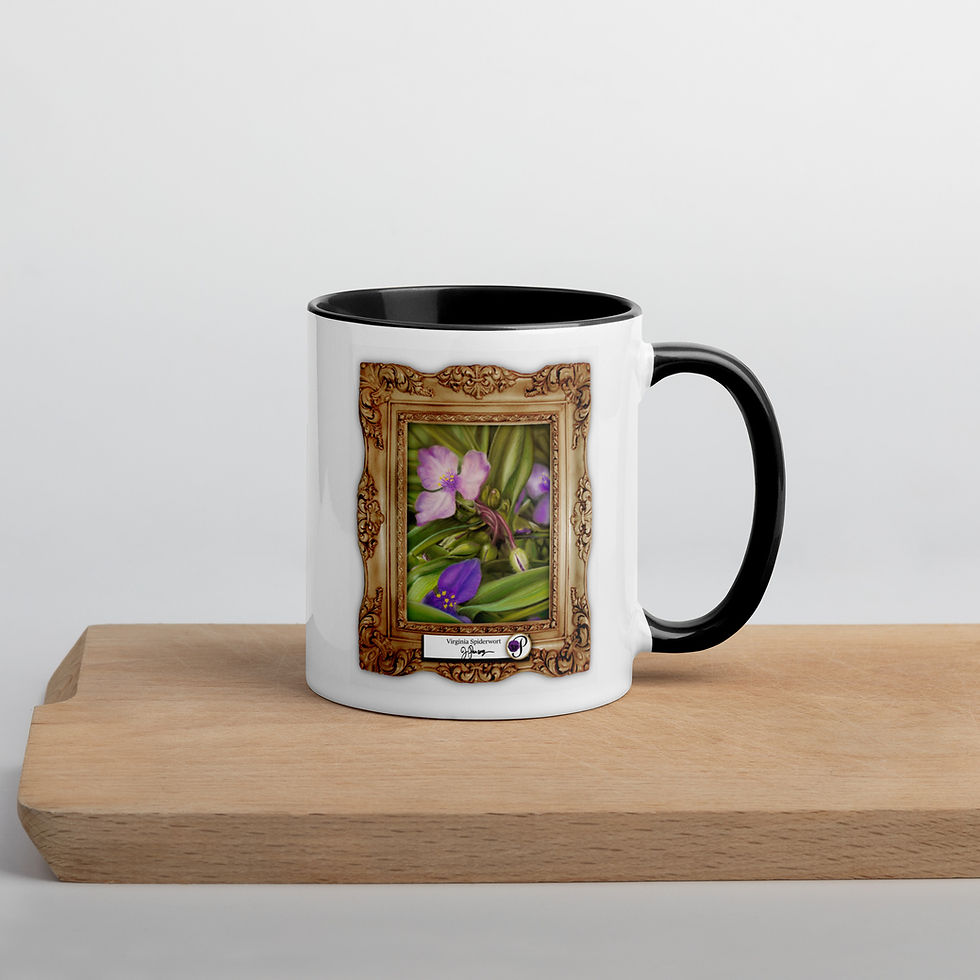 Thumbnail: Virginia Spiderwort 11oz mug