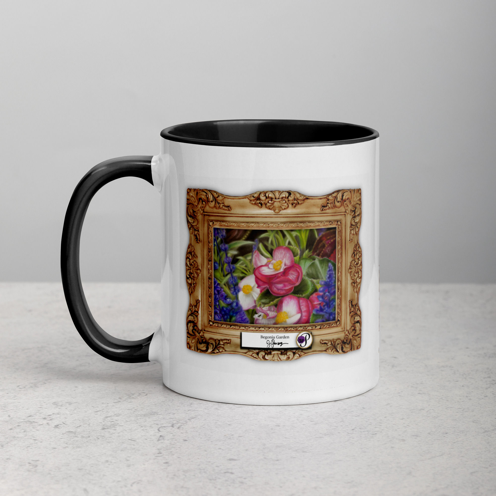 Begonia Garden 11oz mug