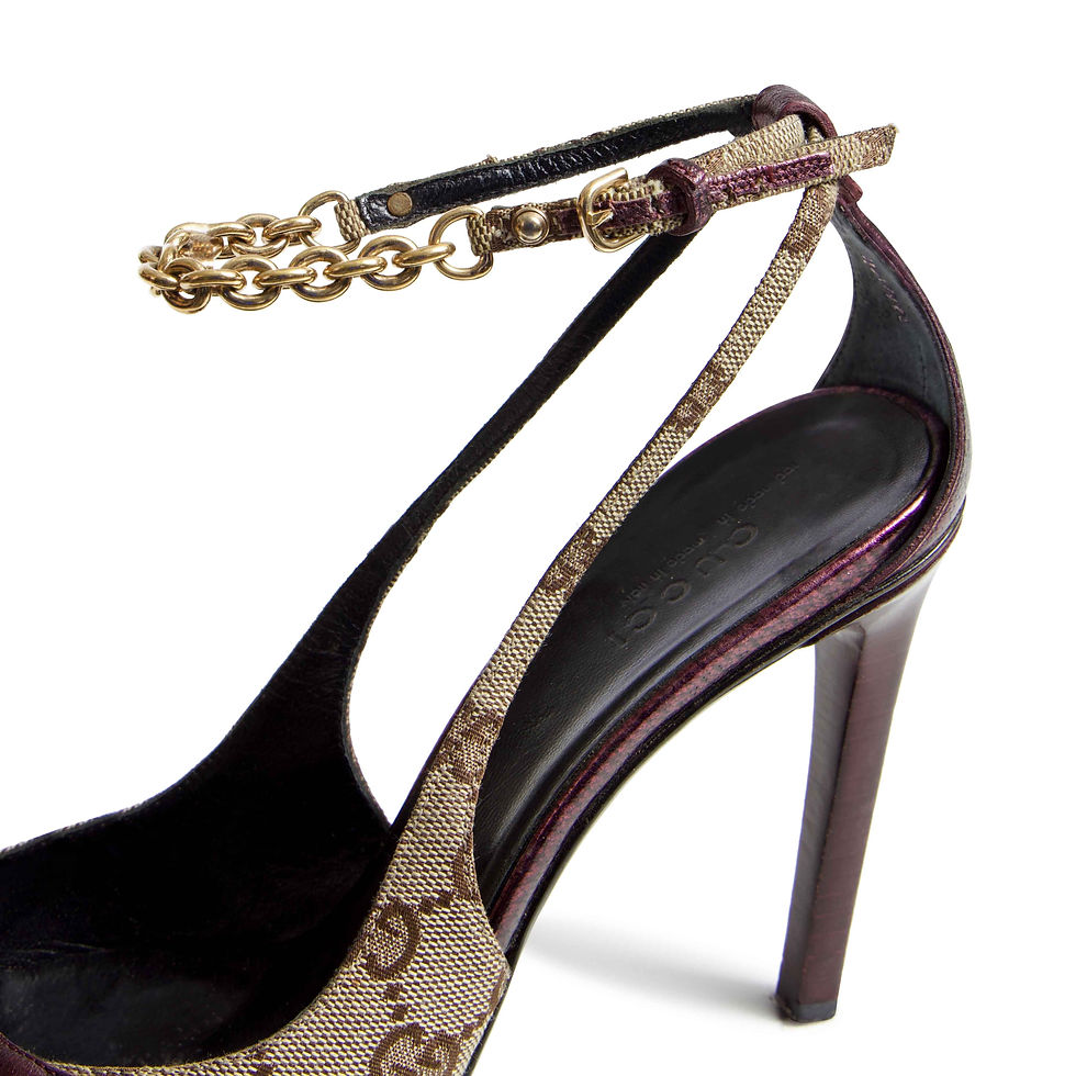 Thumbnail: GUCCI FW 2004 DRAGON  HEELS