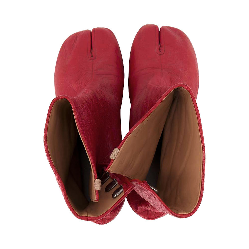 Thumbnail: MAISON MARGIELA PATENT TABI BOOTS