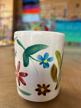 décoration sur émail