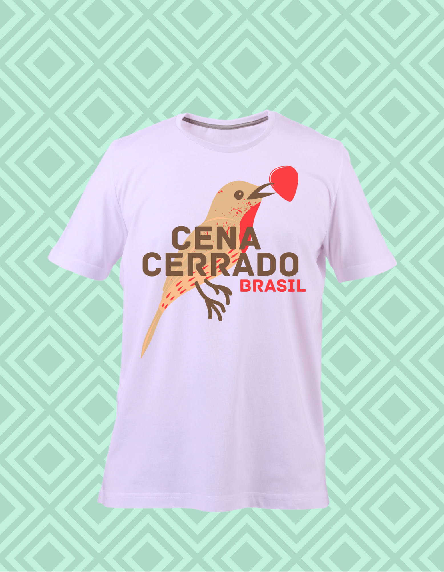 Camiseta Cena Cerrado BRANCA
