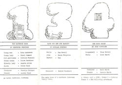 1992 Riding Mill Drama Club, Shades of C