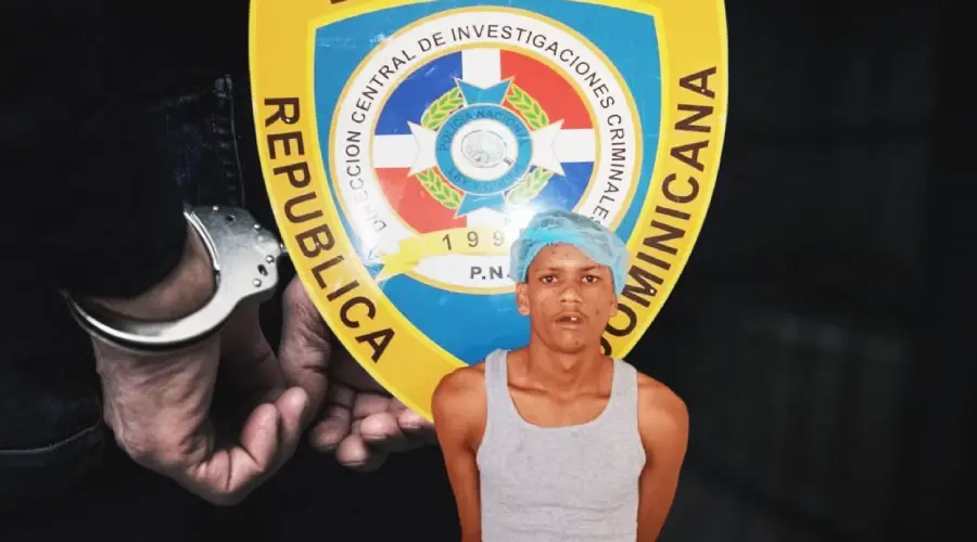Policía Nacional arresta a joven acusado de herir a comerciante durante asalto en La Romana