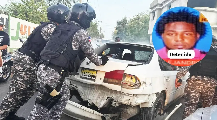 ¡Persecución de película! Capturan prófugo buscado por estafa en La Romana