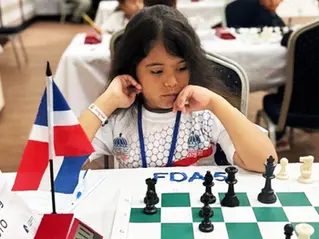 Niña dominicana de 8 años gana oro y plata en Campeonato Centroamericano de Ajedrez