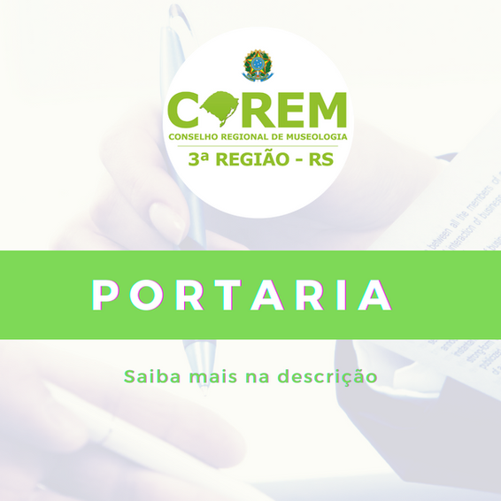 PORTARIAS DAS COMISSÕES PERMANENTES JÁ DISPONÍVEIS!