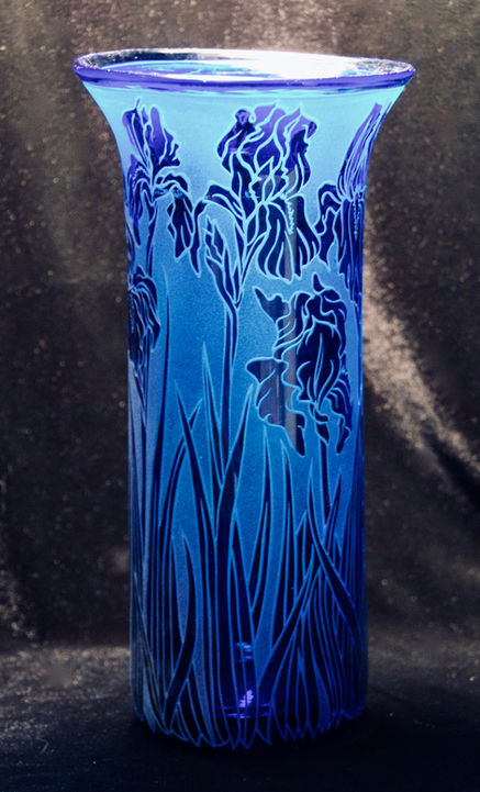 Iris in Blue