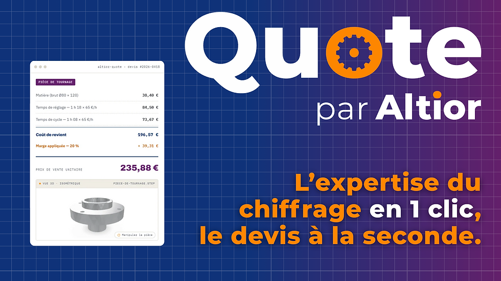Quote par Altior : le chiffrage instantané
