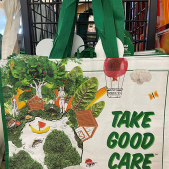 Laminated Woven Tote Bag