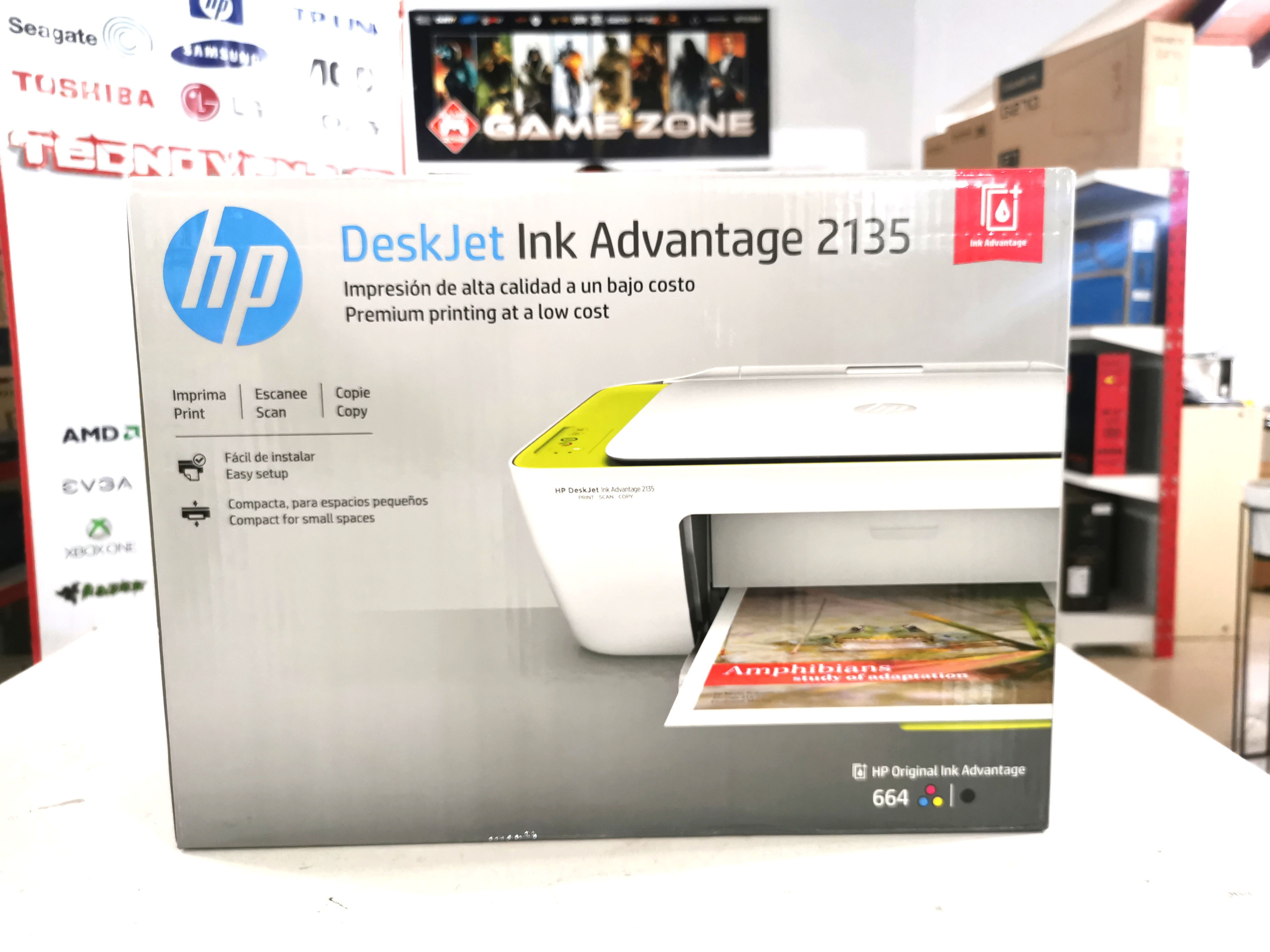 Impresora Multifunción HP 2135