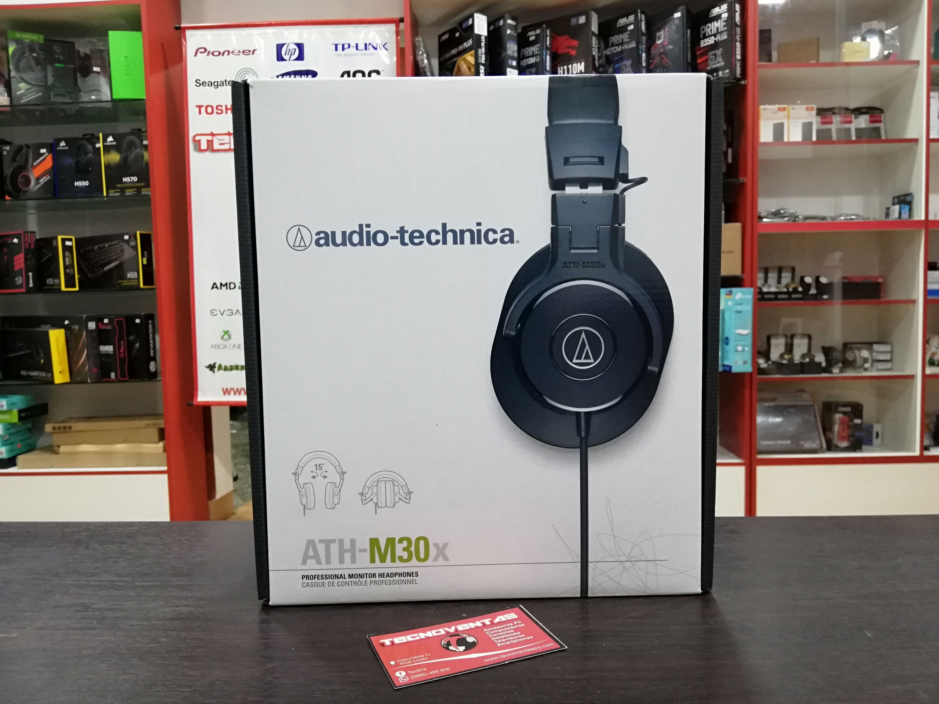 Auricular Profesional AUDIO-TECHNICA ATH-M30X
