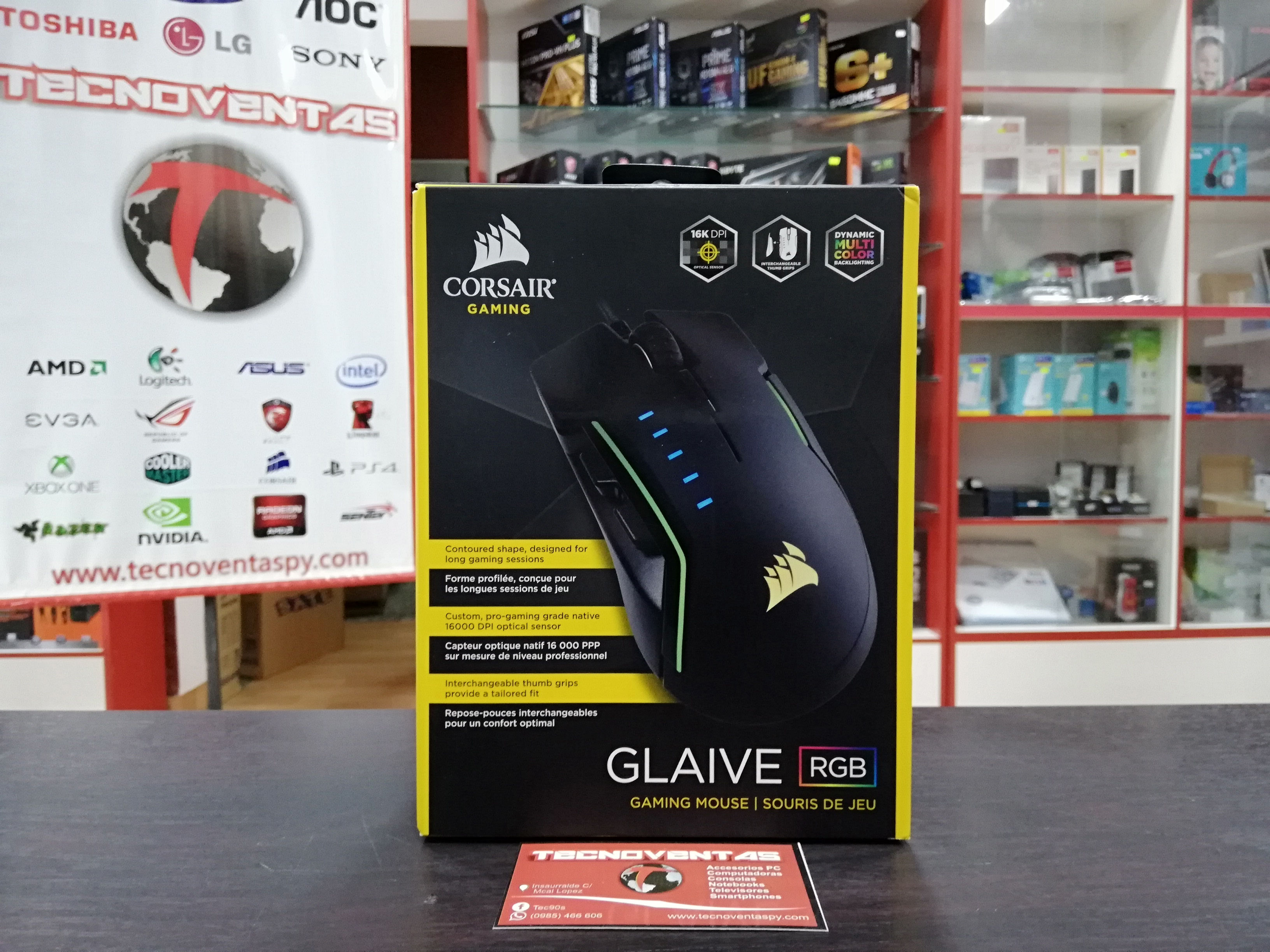 Mouse Corsair Glaive RGB