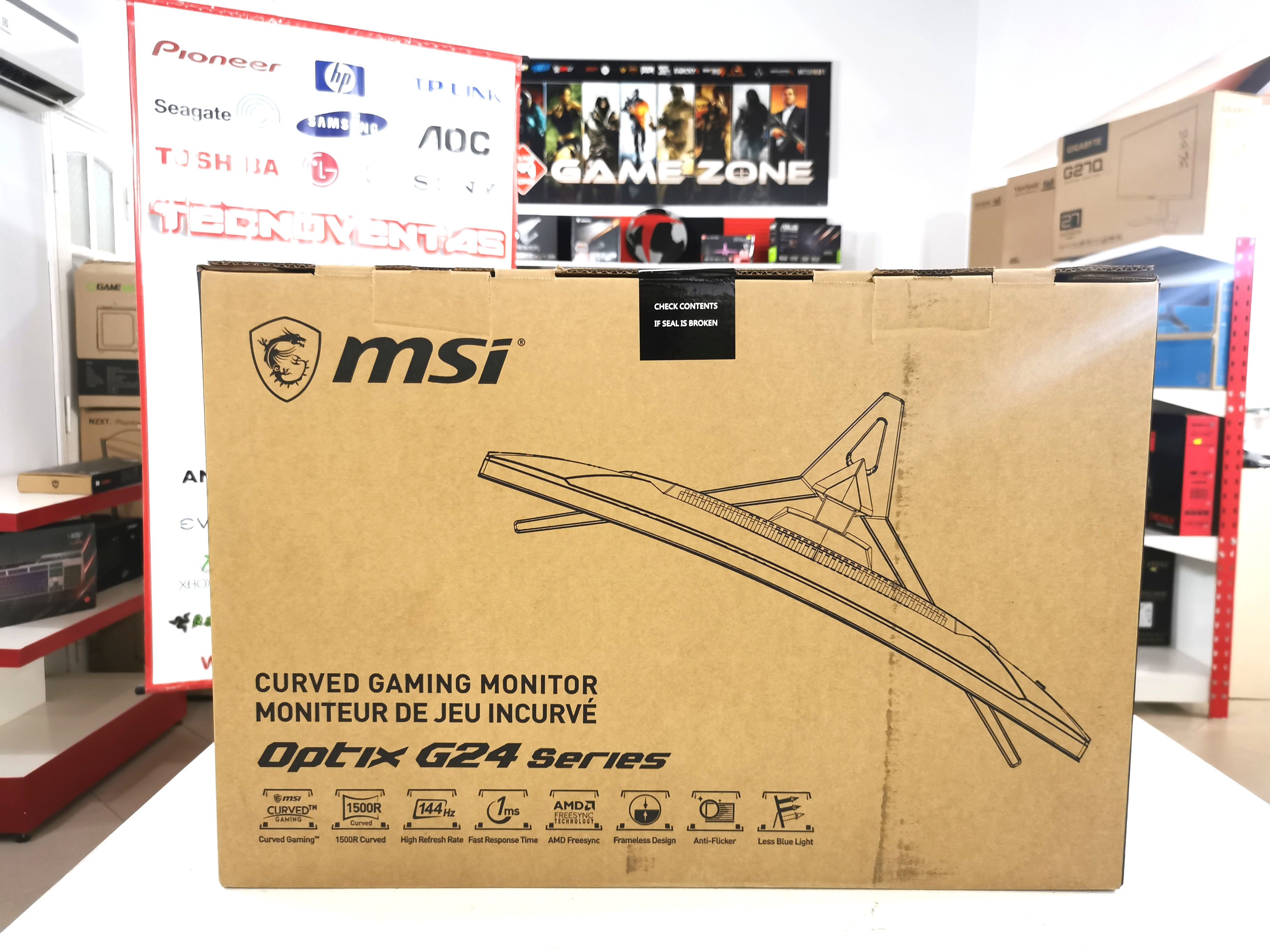 Monitor Gaming  24" MSI OPTIX G24C