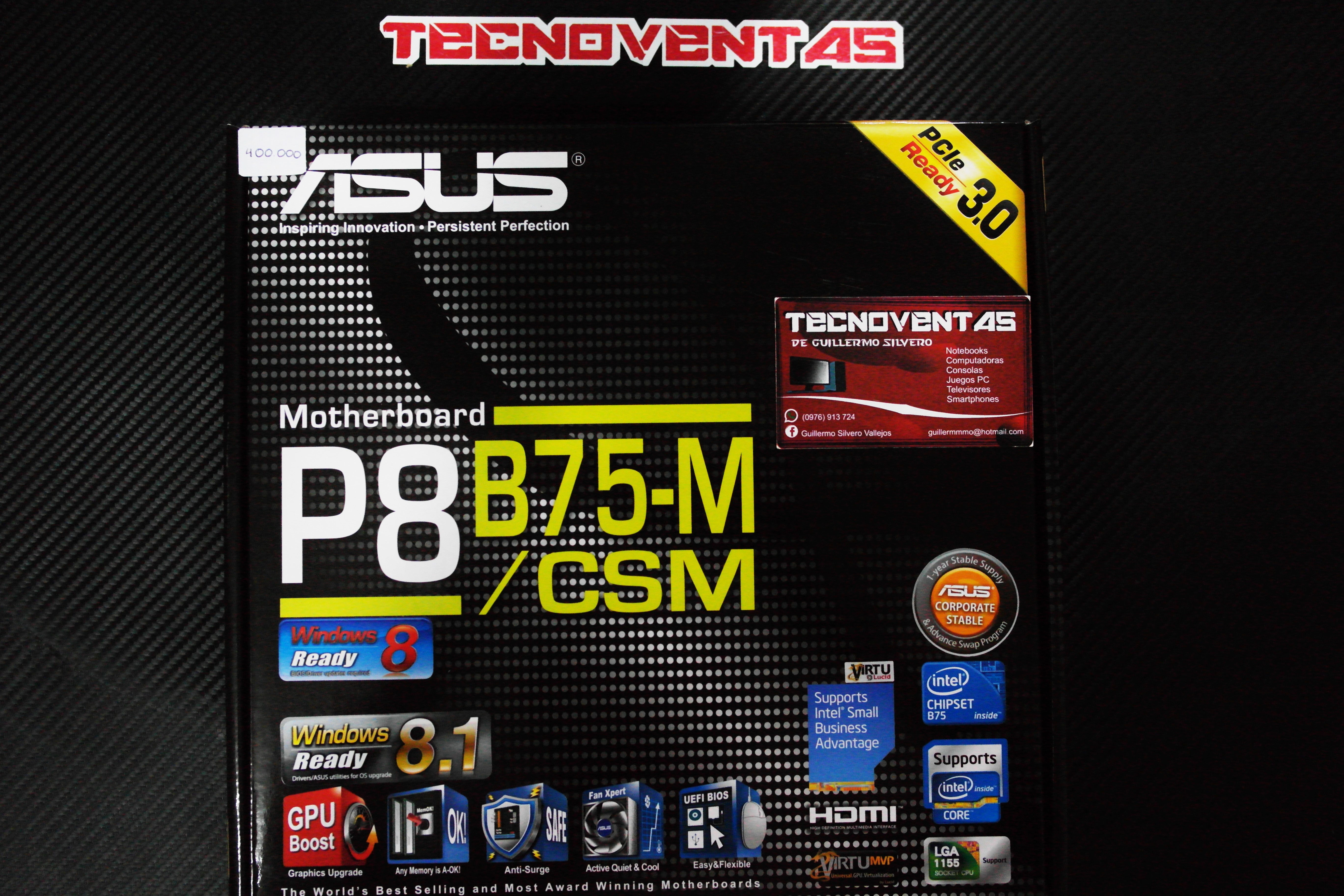 Placa madre Asus P8B75-M/CSM