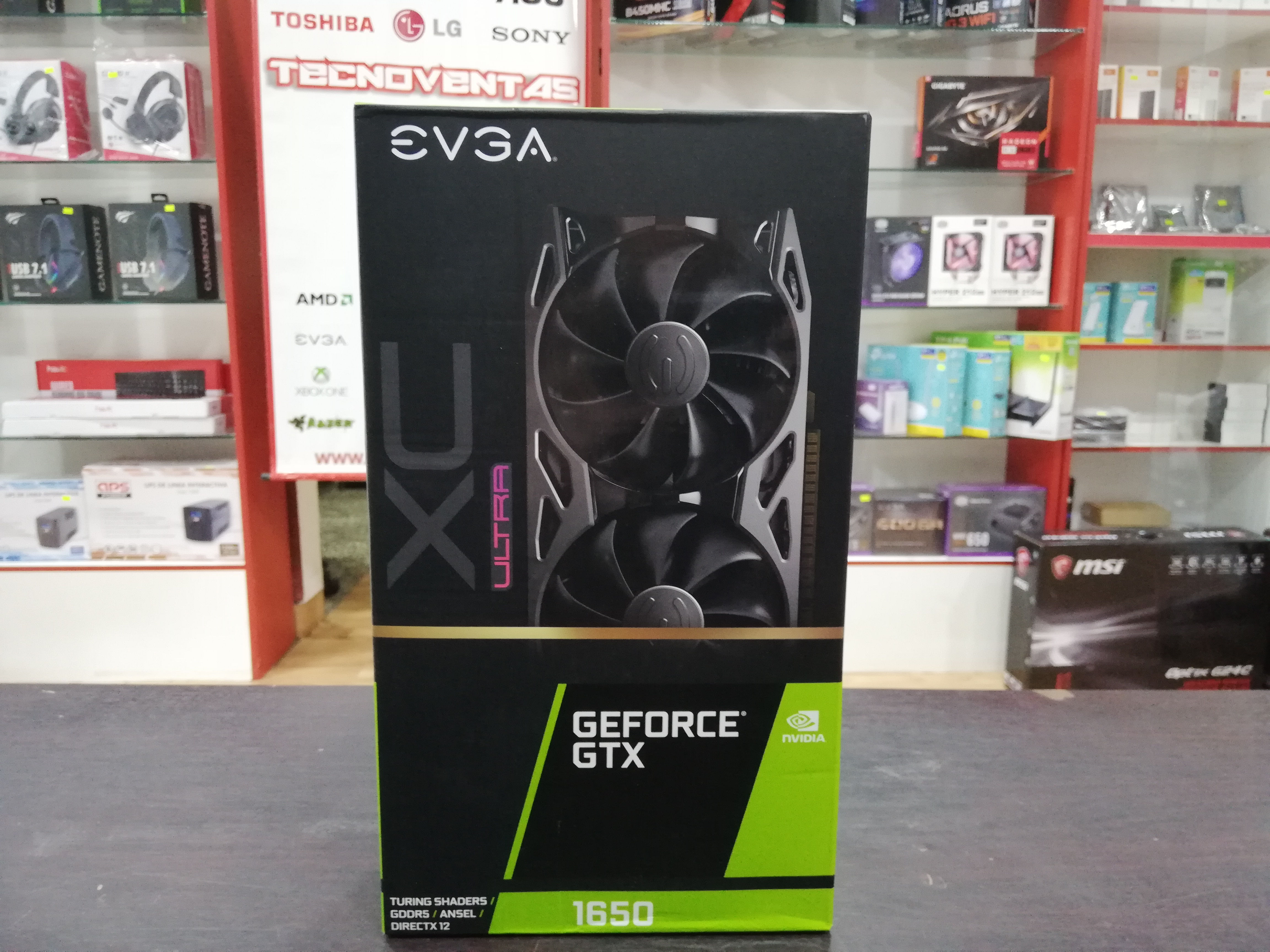 Tarjeta gráfica GTX 1650 4GB EVGA XC ULTRA