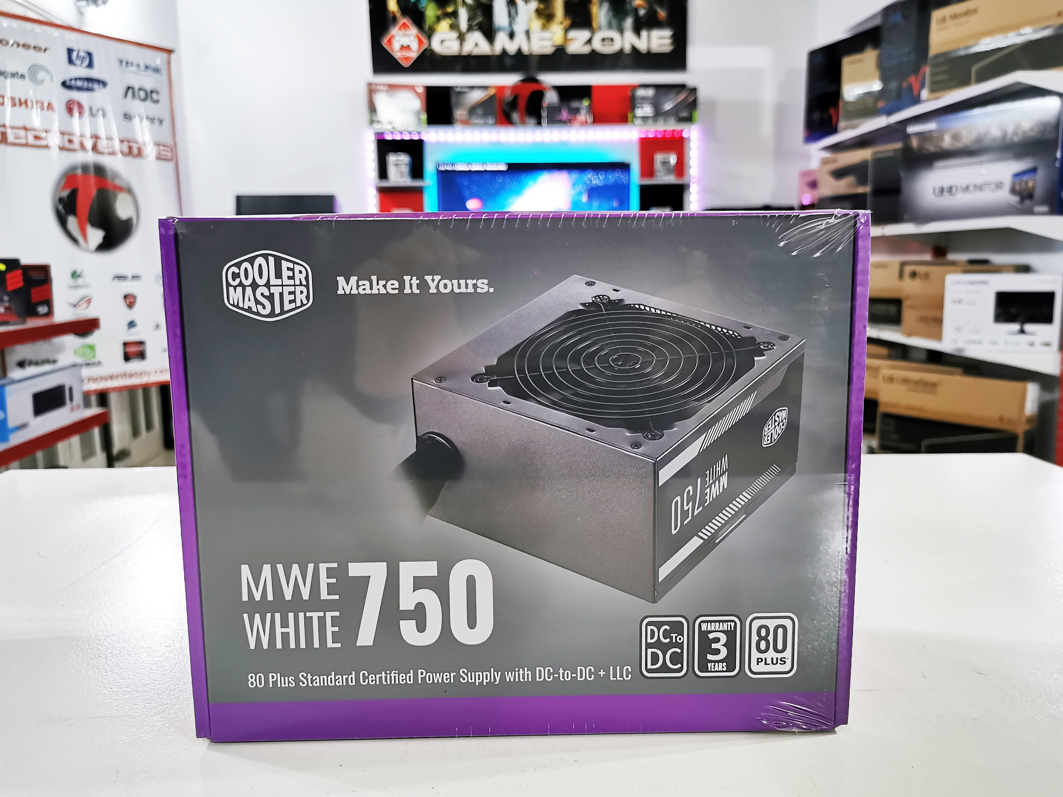 Fuente 750W 80+White Cooler Master