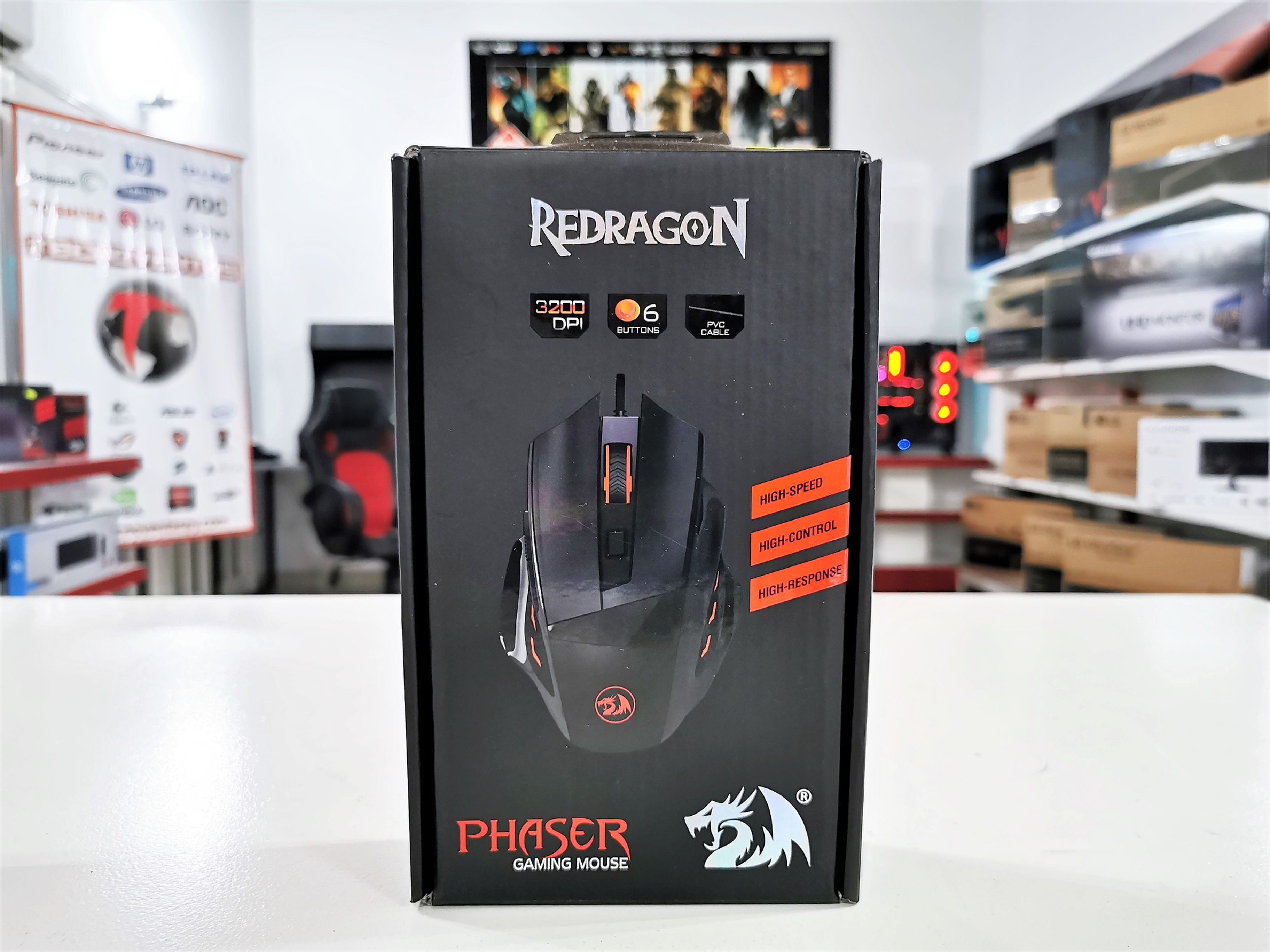 Mouse Gamer Redragon Phaser