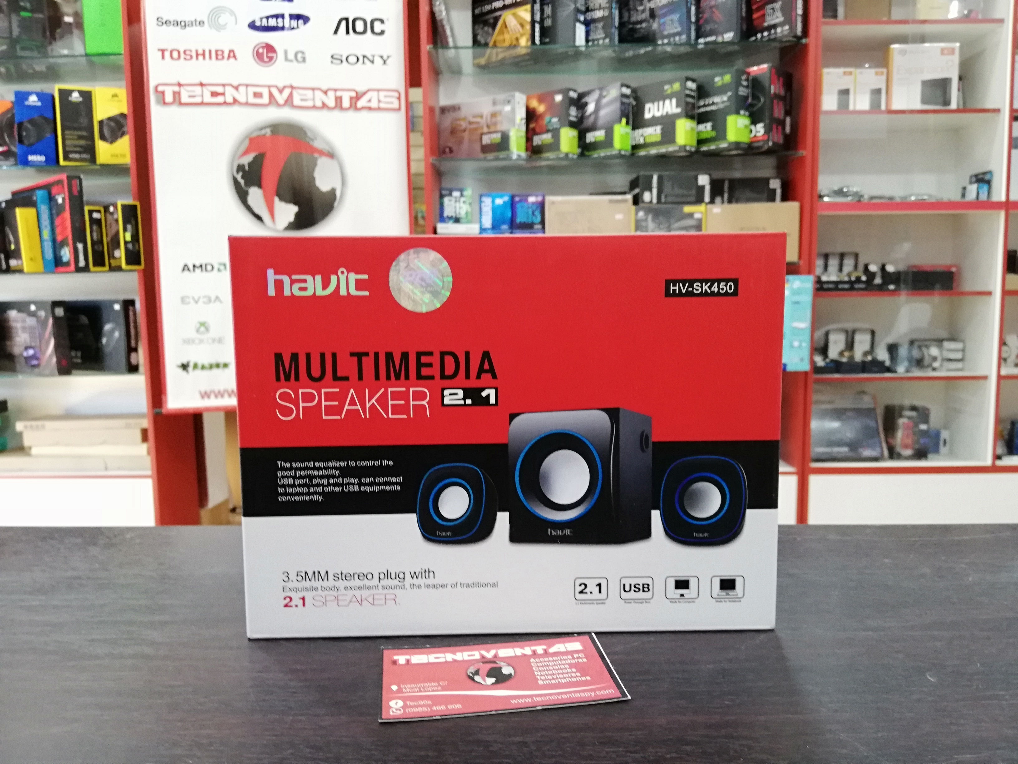Speaker multimedia Havit 2.1