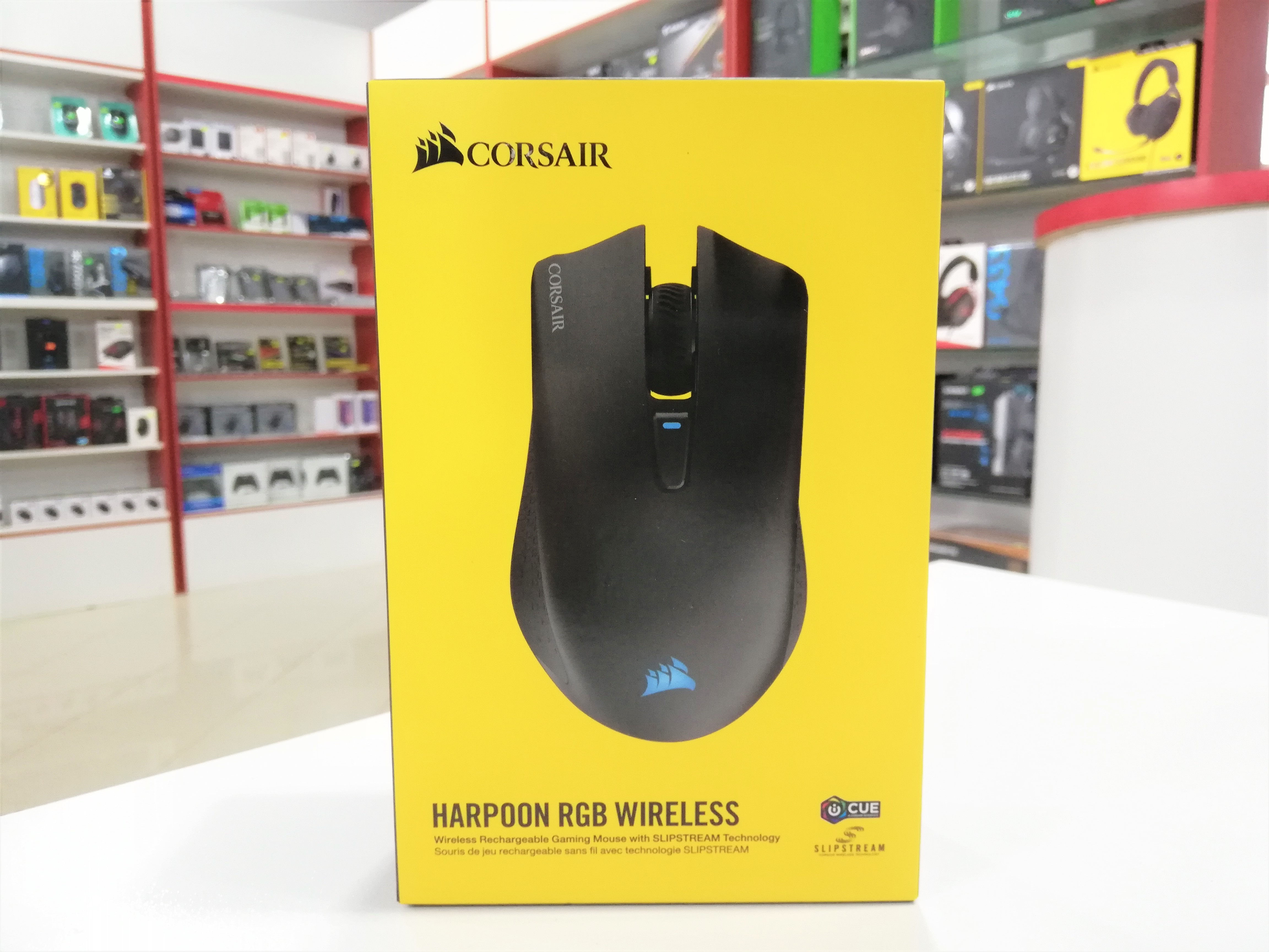 Mouse Gamer inalámbrico Corsair Harpoon RGB Wireless