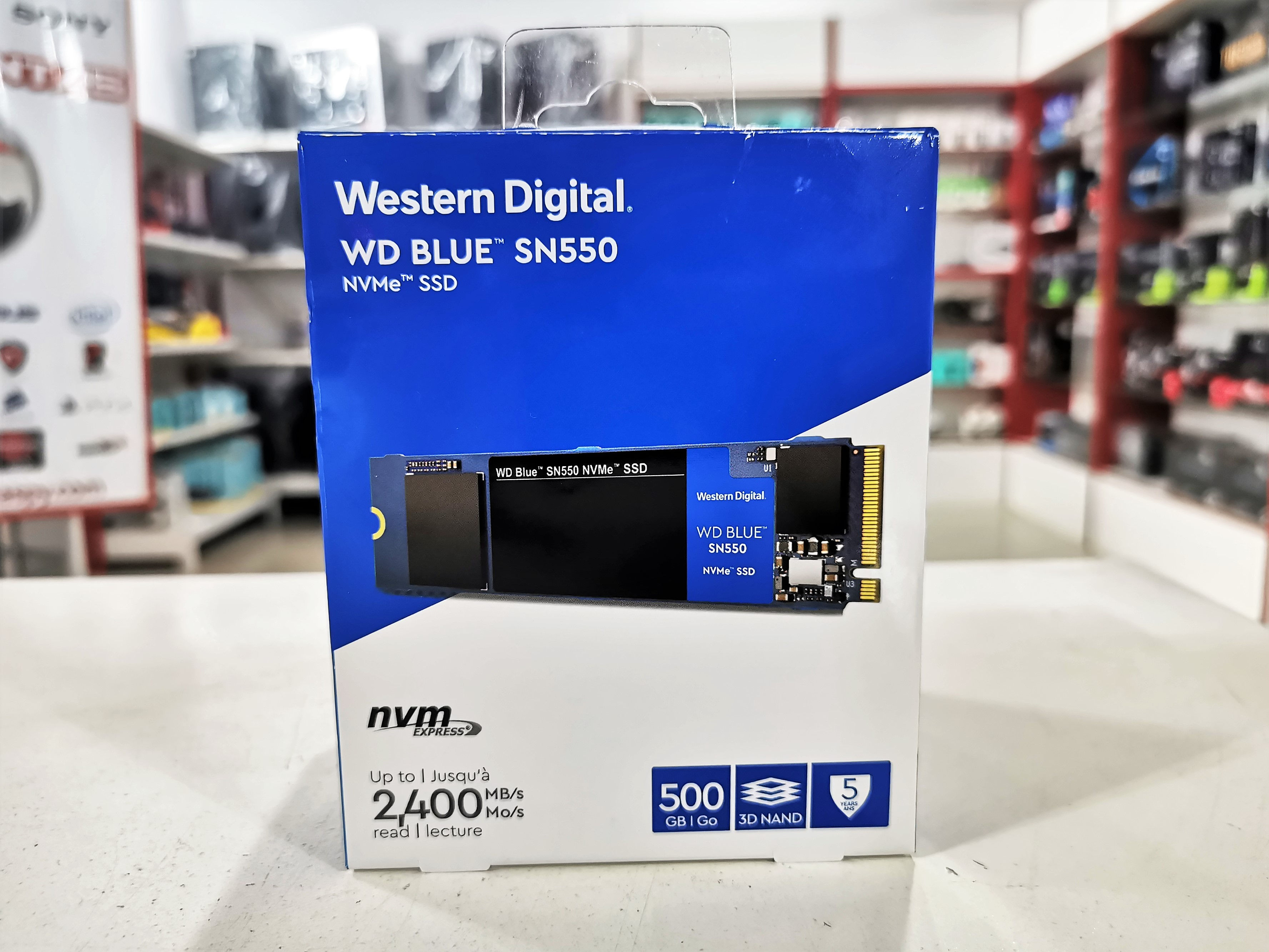 SSD M.2 NVME 500GB Western Digital Blue