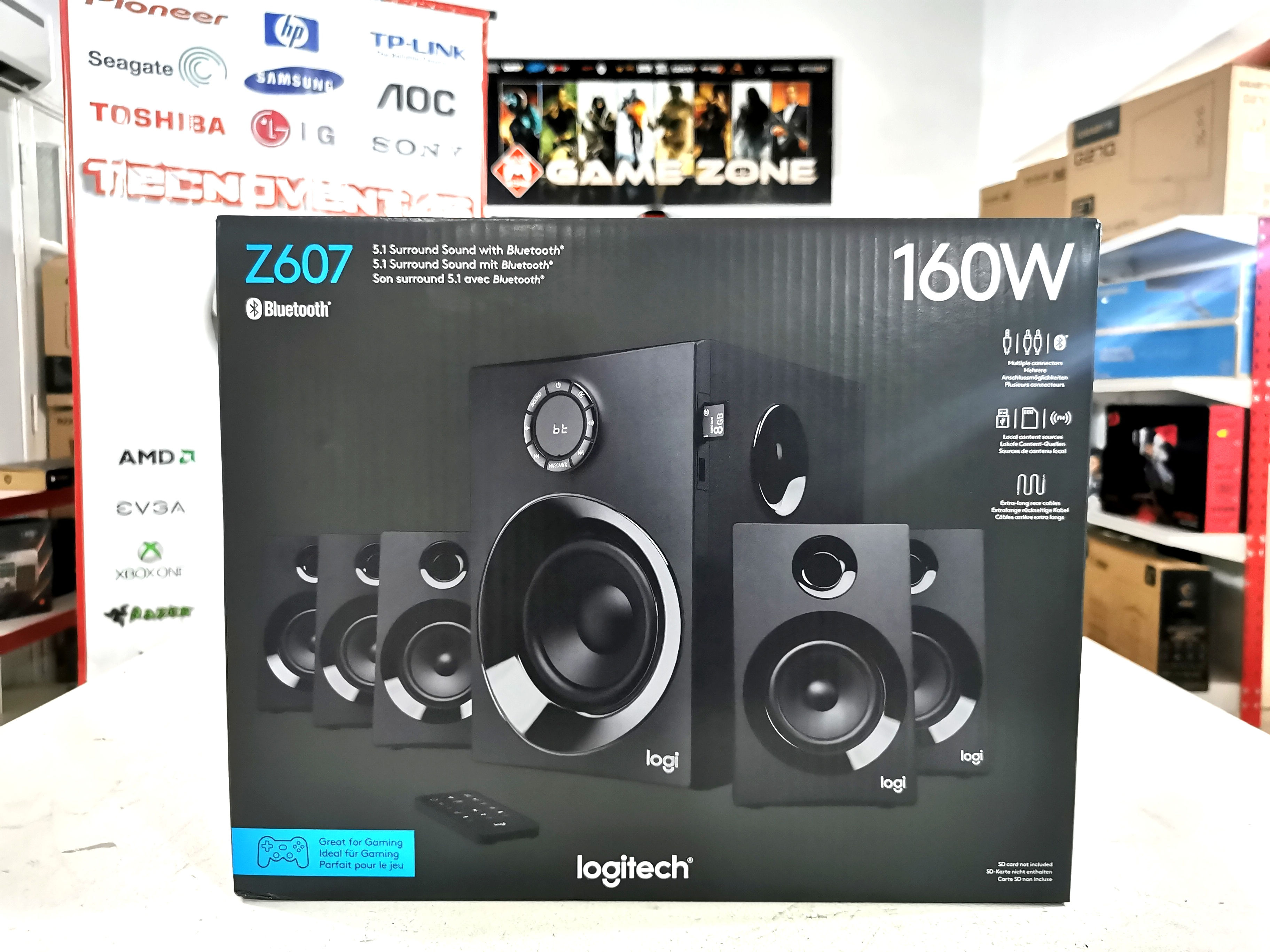Hometheater Logitech Z607 5.1 Bluetooth