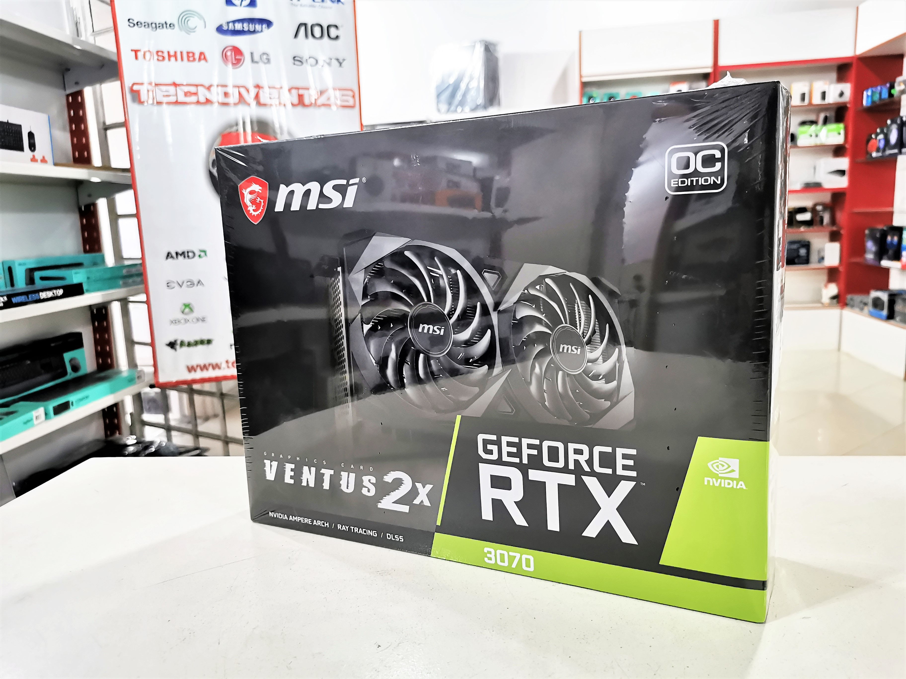Gráfica RTX 3070 MSI VENTUS 2X OC