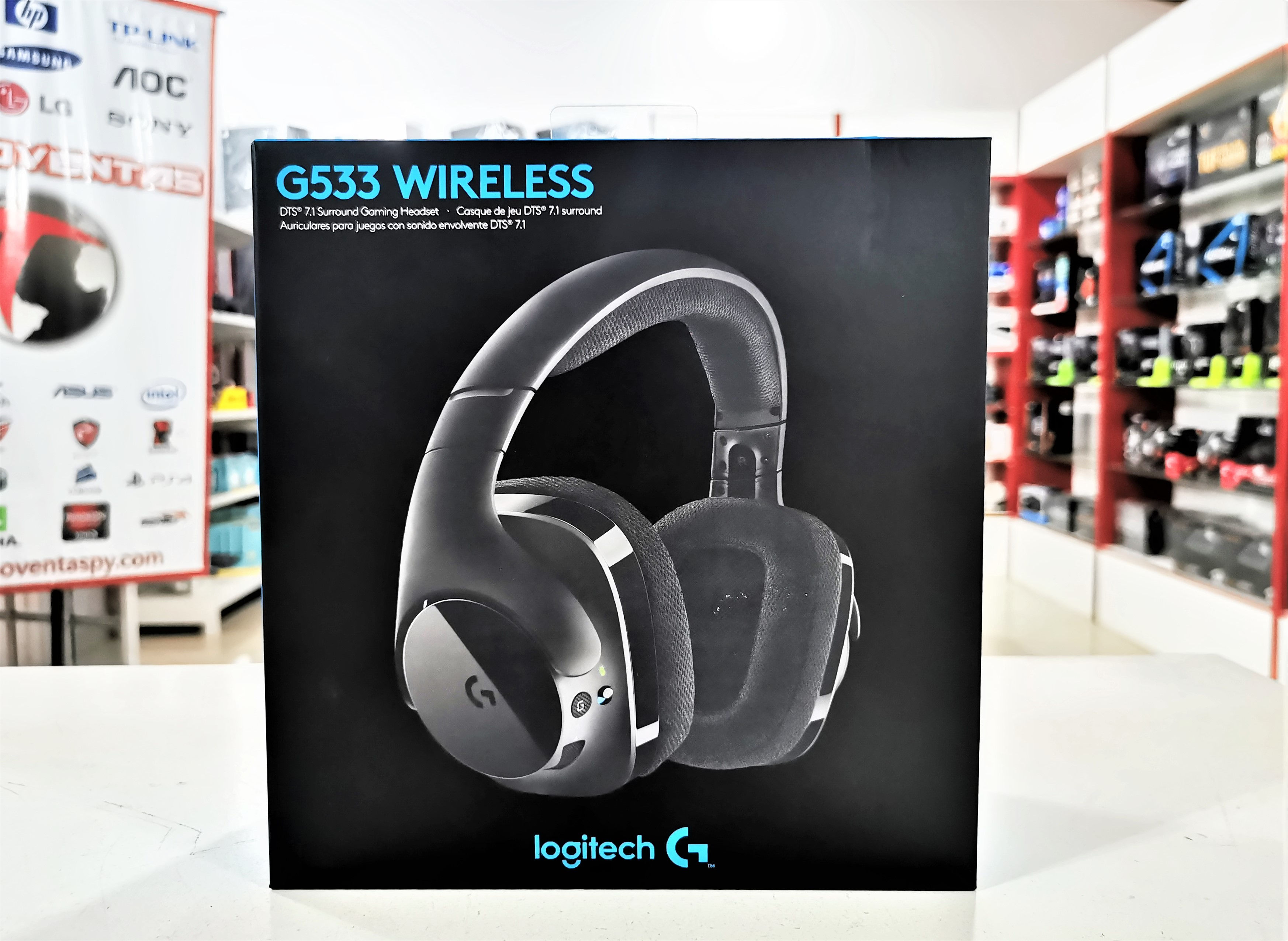 Auricular Gamer inalámbrico Logitech G533 Wireless