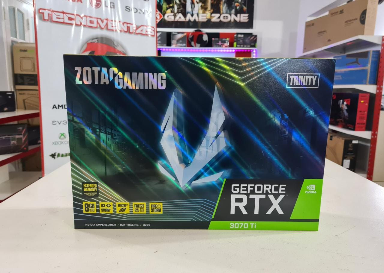 Tarjeta gráfica RTX 3070Ti ZOTAC TRINITY