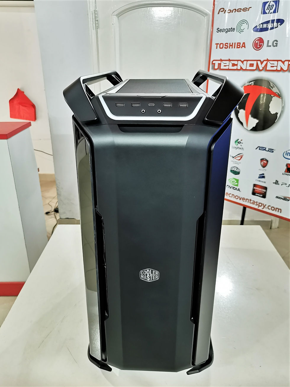 Thumbnail: Gabinete Full Tower Cooler Master Cosmos C700P Black Edition