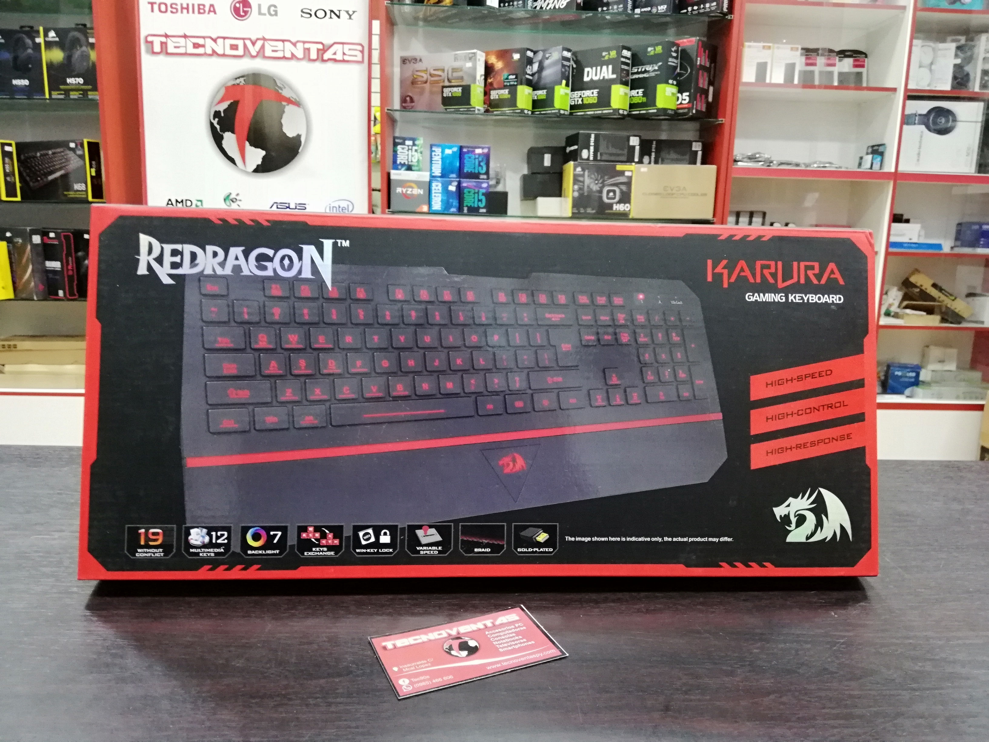 Teclado Gamer Redragon Karura K502
