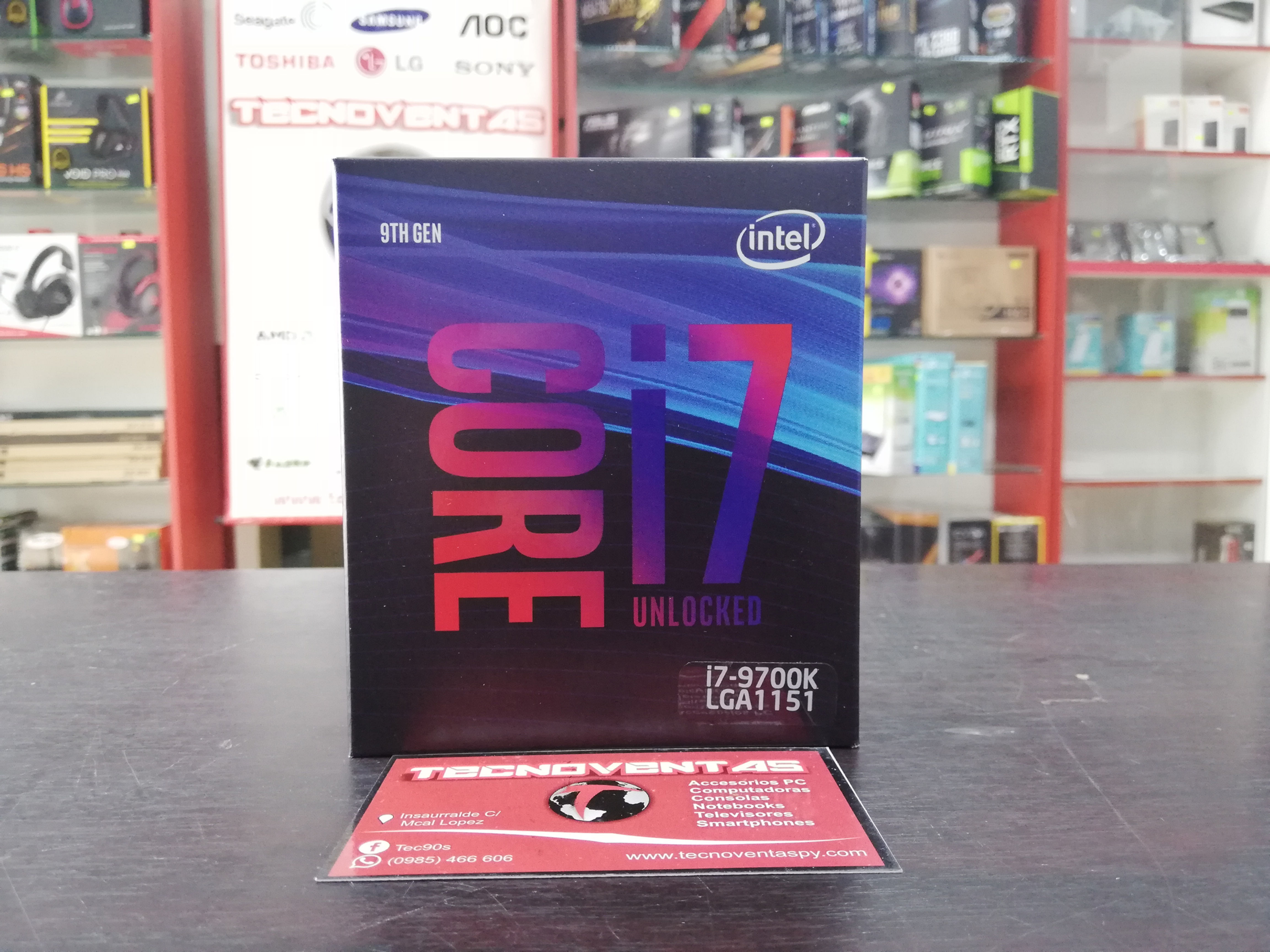Procesador Intel Core i7-9700k