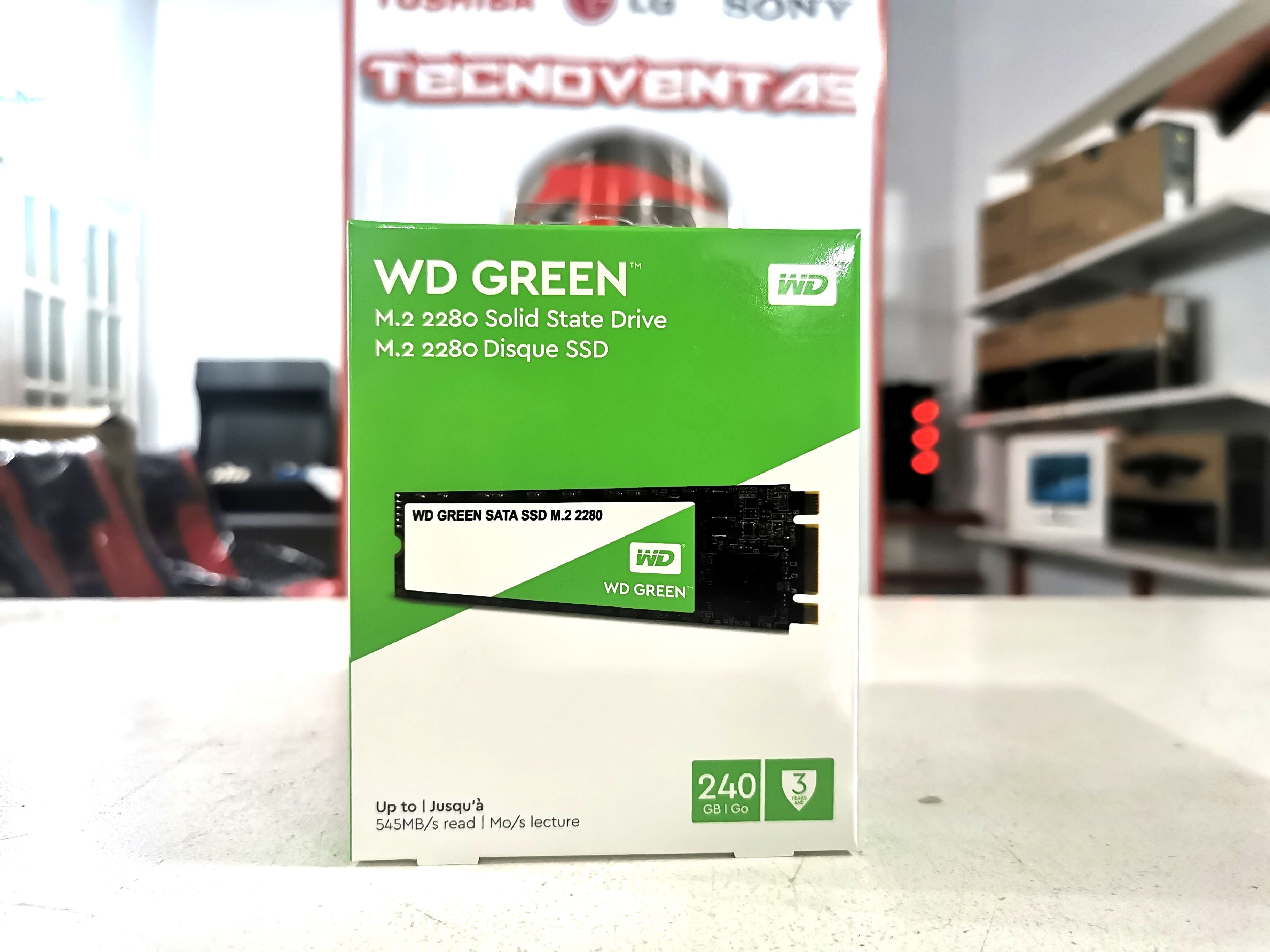 SSD M.2 240GB Western Digital Green