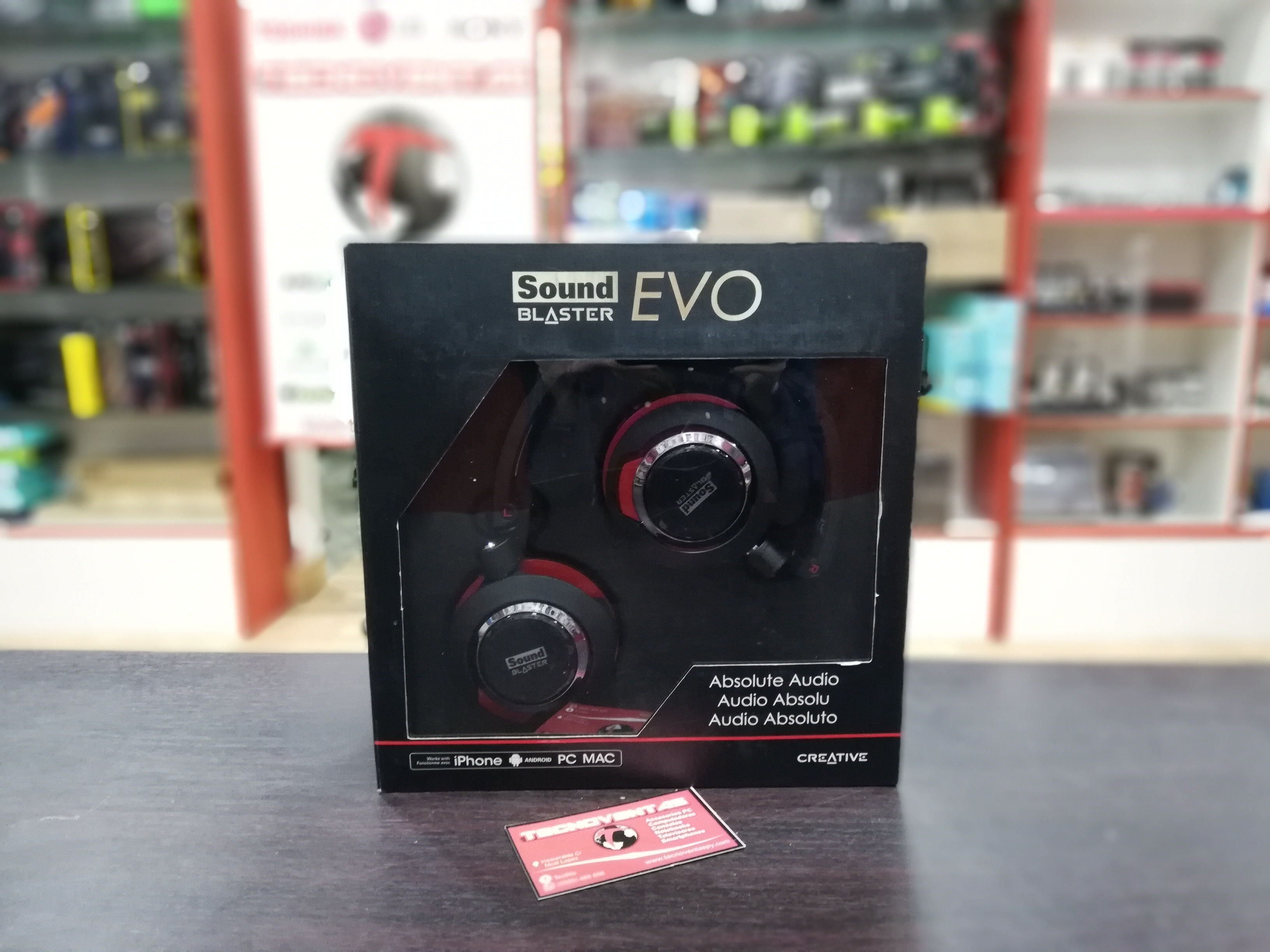 Auricular SounBlaster EVO