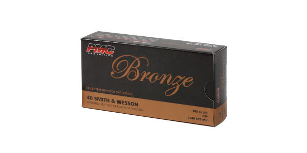 PMC 40SW 165GR BRO JHP 50RD