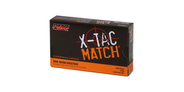 PMC 308 168GR XMATCH OTM 20RD