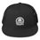 Thumbnail: Black trucker hat with skull logo