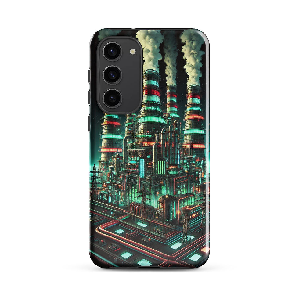 Thumbnail: Neon factory phone case