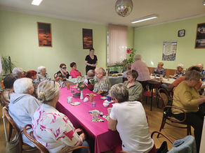 Z wizytą w kole Polskiego Związku Niewidomych