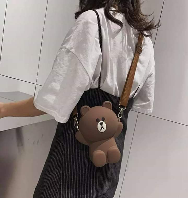 Miniatura: Crossbody Brown Bear