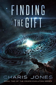 Book cover for Finding the Gift, book 2 of The CRISPR Evolution Series