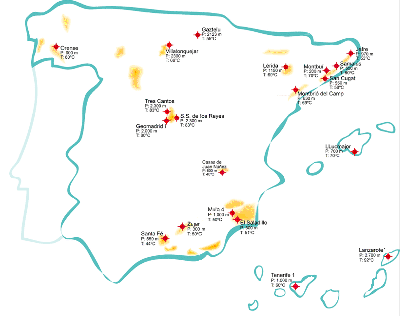 centrales geotérmicas en España