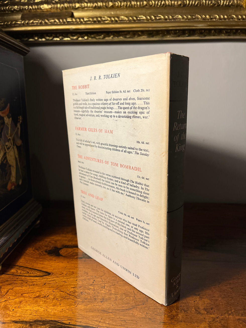Thumbnail: The Lord of the Rings, Tolkien, 2nd Edition, 1st Impression, 1966